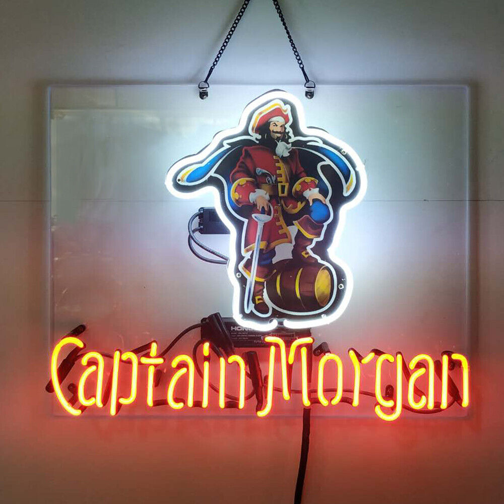 Enhance Your Bar Ambiance with a Captivating Captain Morgan Neon Sign - NeonTitle