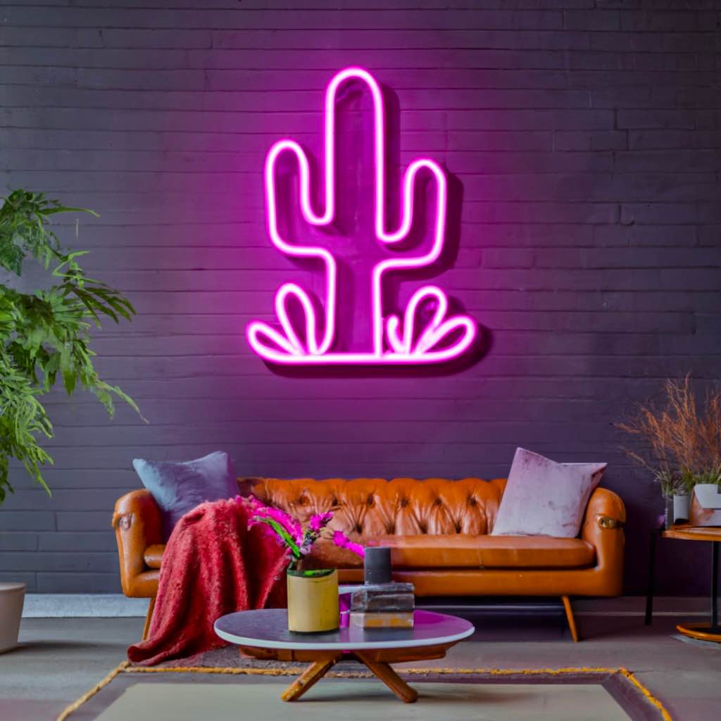 Cactus Jack Neon Sign – Premium Neon Signs for Room Décor - NeonTitle
