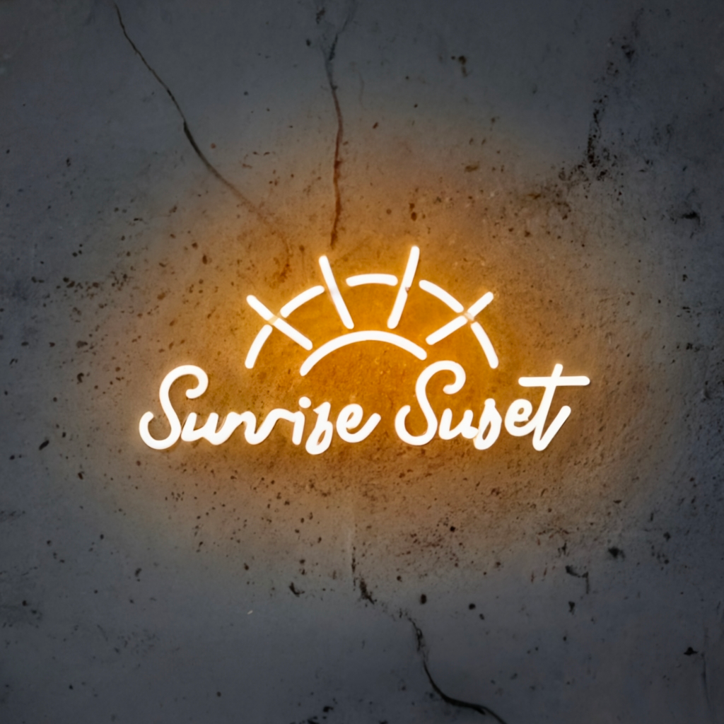 Get the Best Sunrise Sunset Neon Sign - Explore our Exclusive Collection of Other Neon Signs - NeonTitle