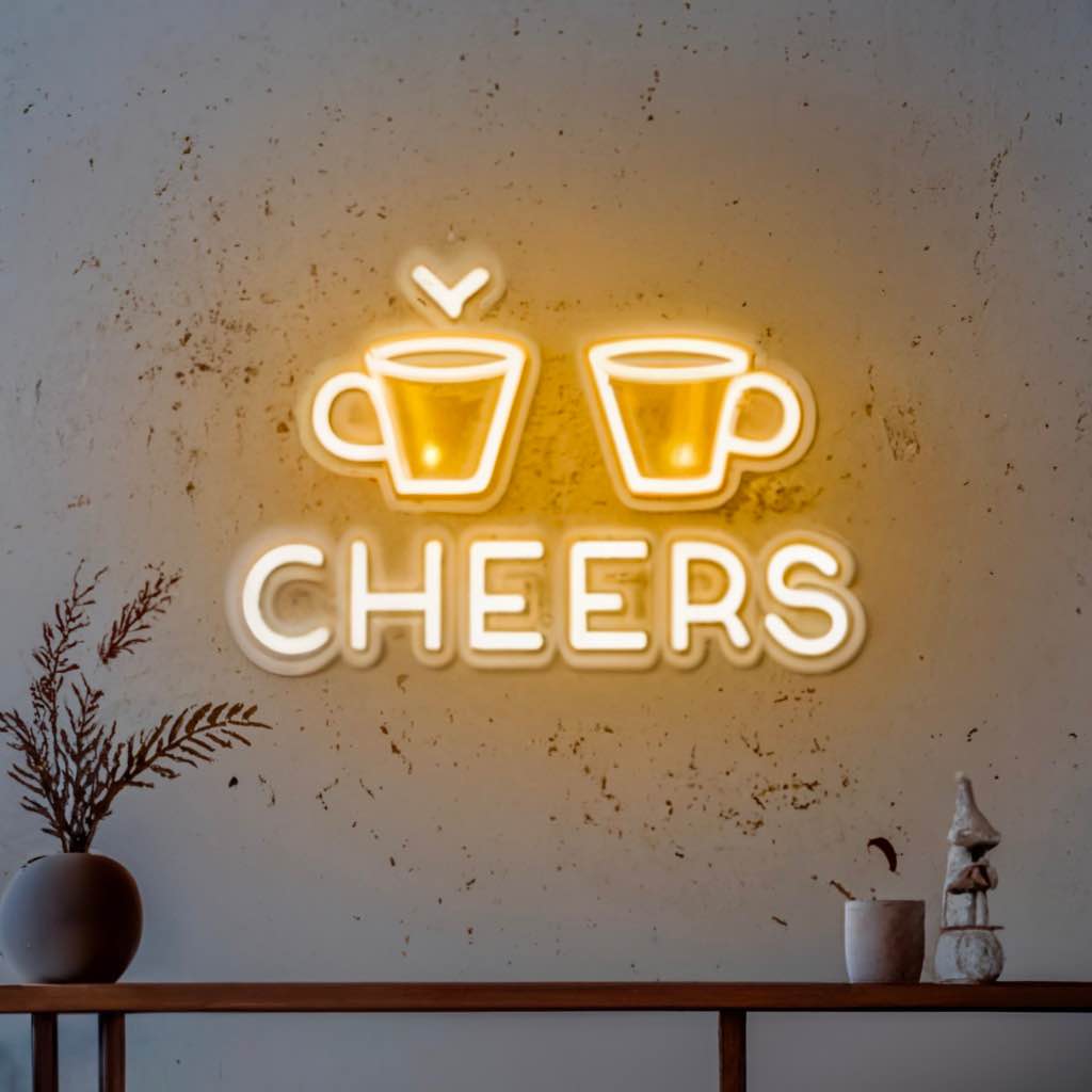 Cheers Neon Sign: Professional and Stylish Decoration for Your Bar - NeonTitle