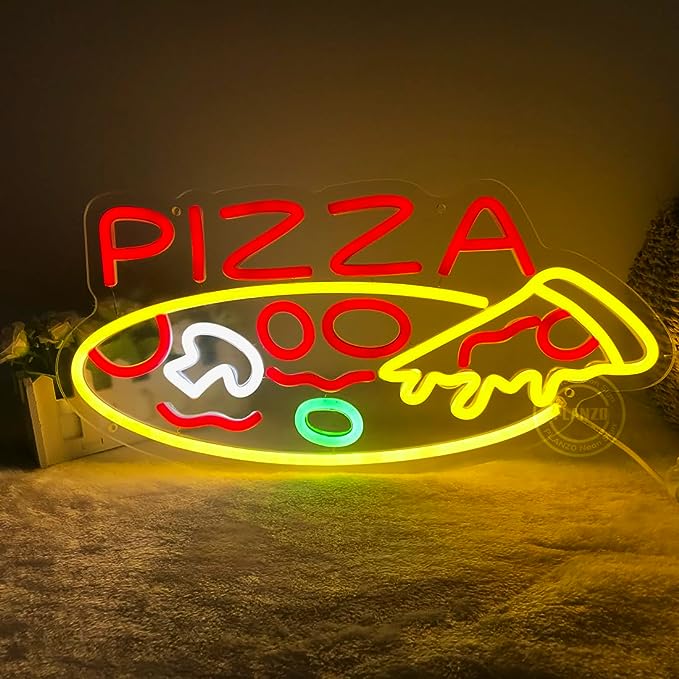 Premium Pizza Neon Sign for Restaurants - NeonTitle