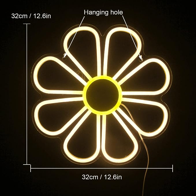 Shop the Finest Flower Neon Sign Selection for Your Room - NeonTitle