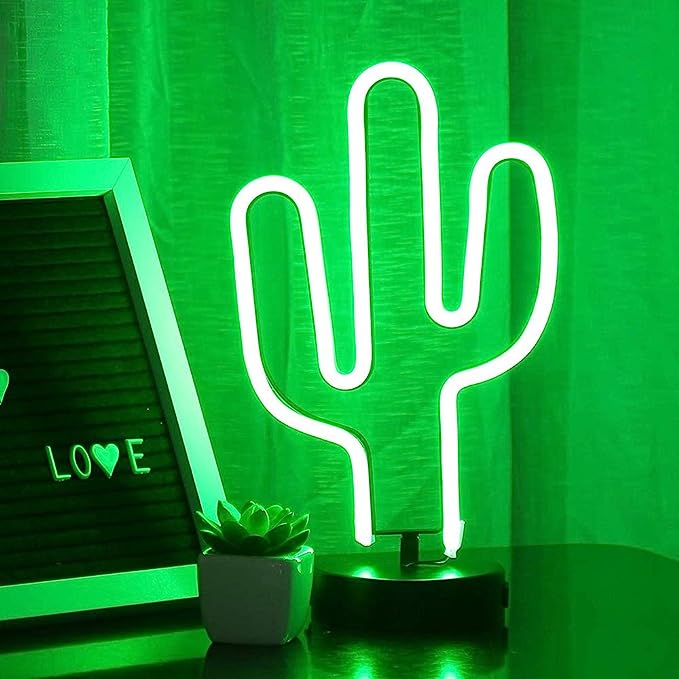 Authentic Cactus Jack Neon Sign Vibrant Neon Signs for Room - NeonTitle - NeonTitle