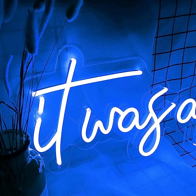 Explore the Enchanting Charm of 'It Was All a Dream' Neon Sign for Stylish Restaurants II - NeonTitle