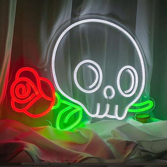 Get Your Bar Noticed with a Skull Neon Sign - Unique and Eye-Catching Decor II - NeonTitle