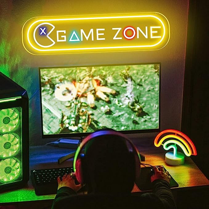 Premium Gamer Neon Sign for Restaurants: Unleash the Ultimate Ambience - NeonTitle