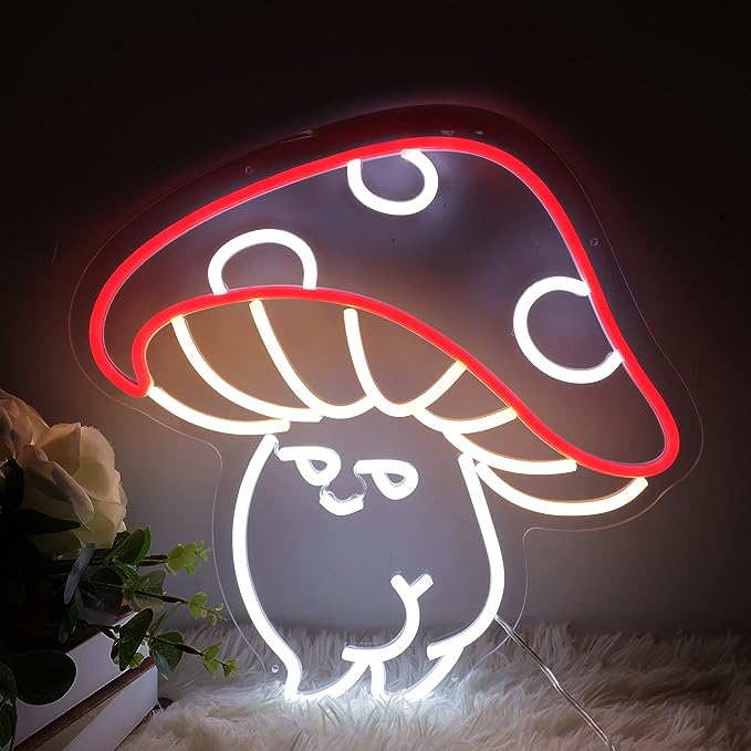 Explore the Vibrant Glow of Mushroom Neon Signs for Your Restaurant Transformation - NeonTitle