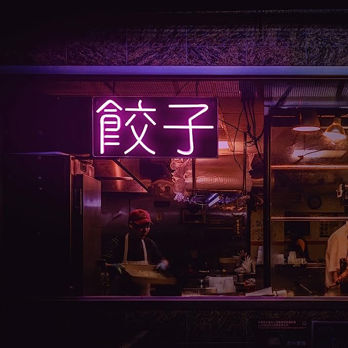 Captivating Japanese Food Neon Signs - NeonTitle