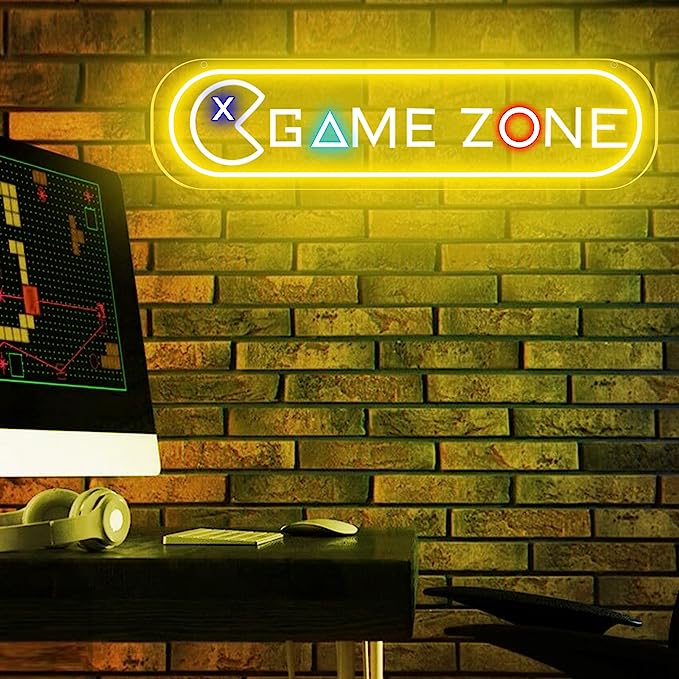 Premium Gamer Neon Sign for Restaurants: Unleash the Ultimate Ambience - NeonTitle