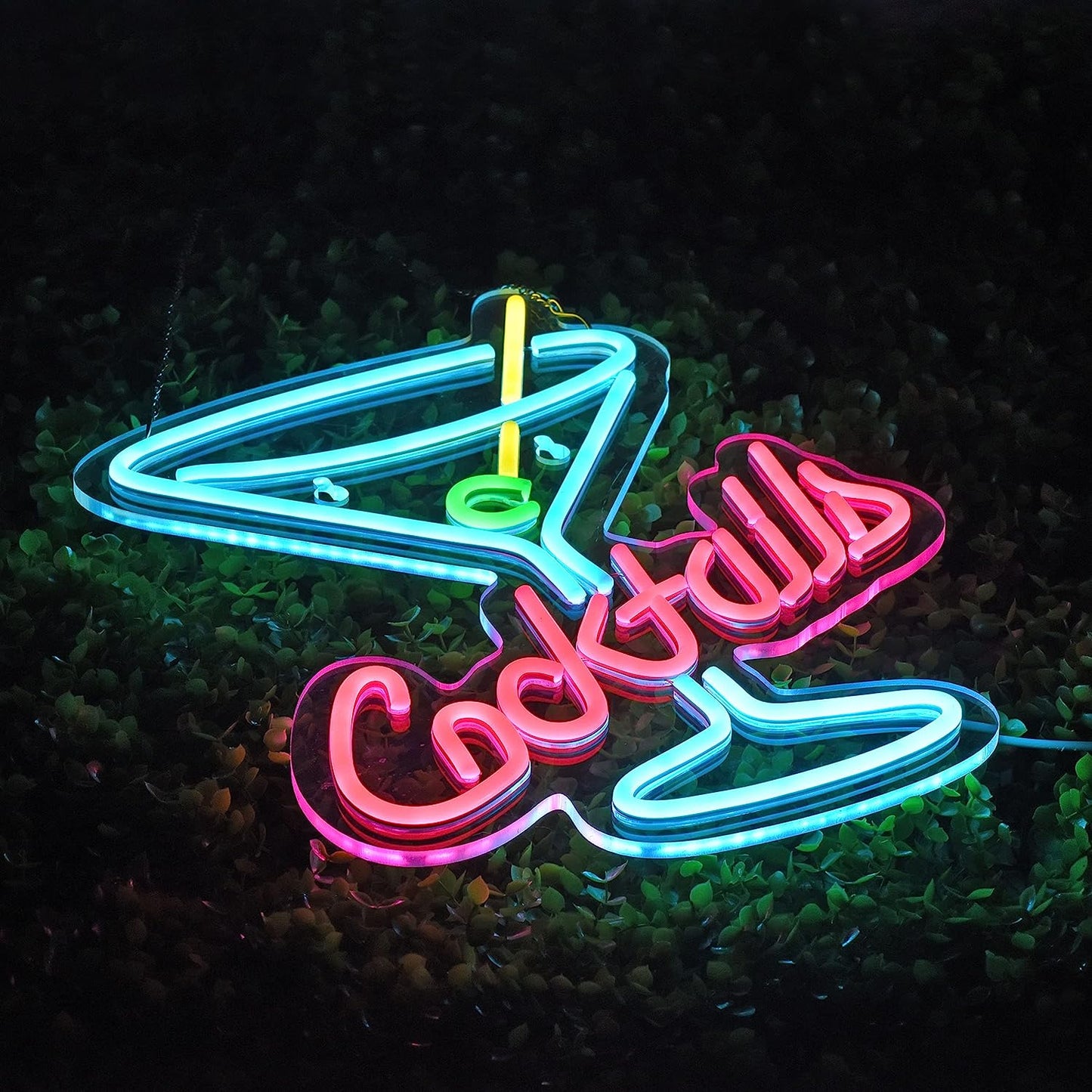 Cocktails and Dreams Sign for Your Bar: A Must-Have Addition to Elevate Your Drink Menu III - NeonTitle