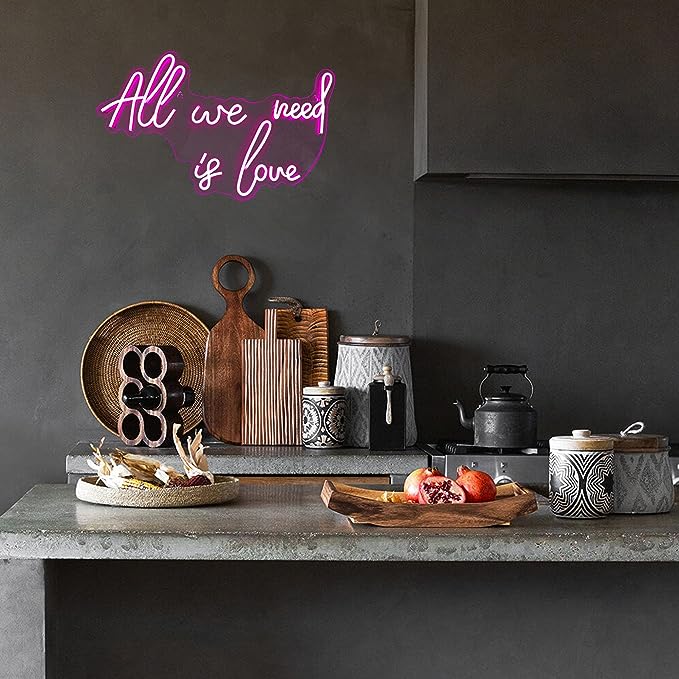 Discover the Perfect Wedding Neon Sign: All You Need is Love - NeonTitle