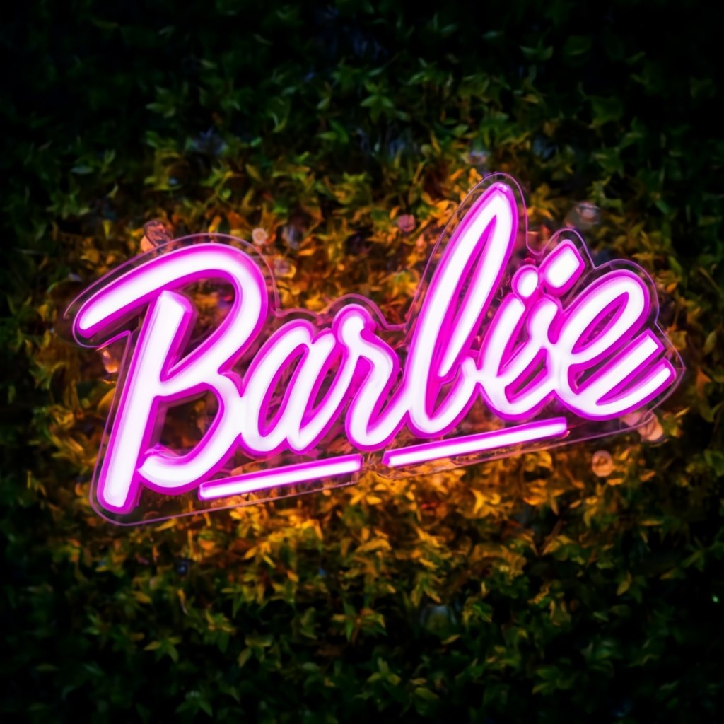 Barbie Neon Sign for Room Décor - NeonTitle