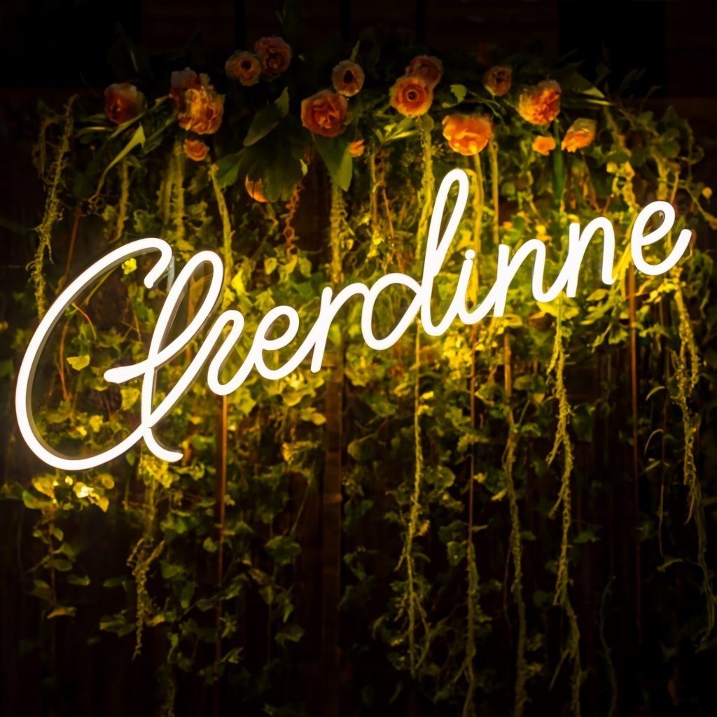 Elevate Your Wedding Aesthetic with a Stunning Neon Sign Wedding Backdrop - NeonTitle