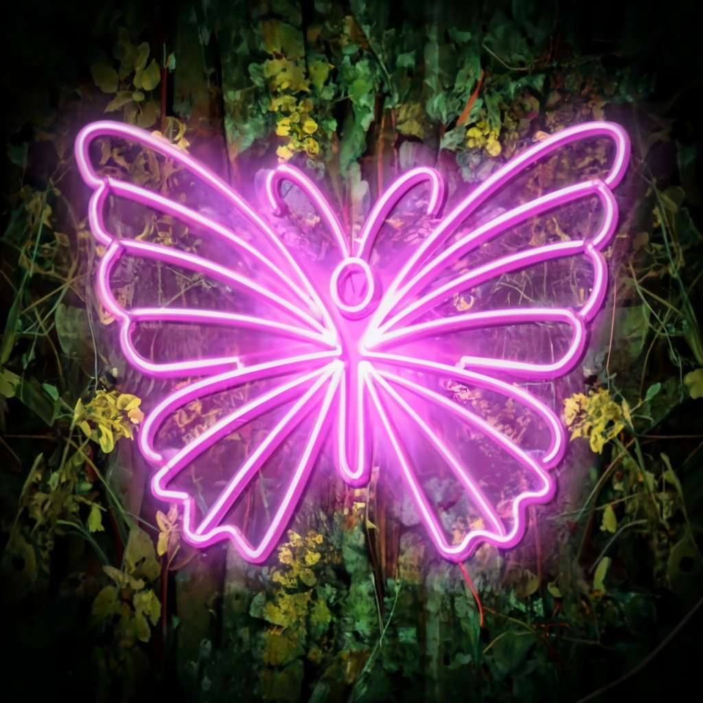 Premium Butterfly Neon Sign: Transform Your Room with Exquisite Neon Signs For Room - NeonTitle