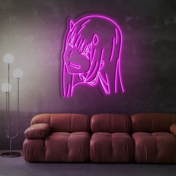 Premium Zero Two Neon Sign | Expertly Crafted for Unmatched Quality | Shop Now for Other Iconic Designs - NeonTitle