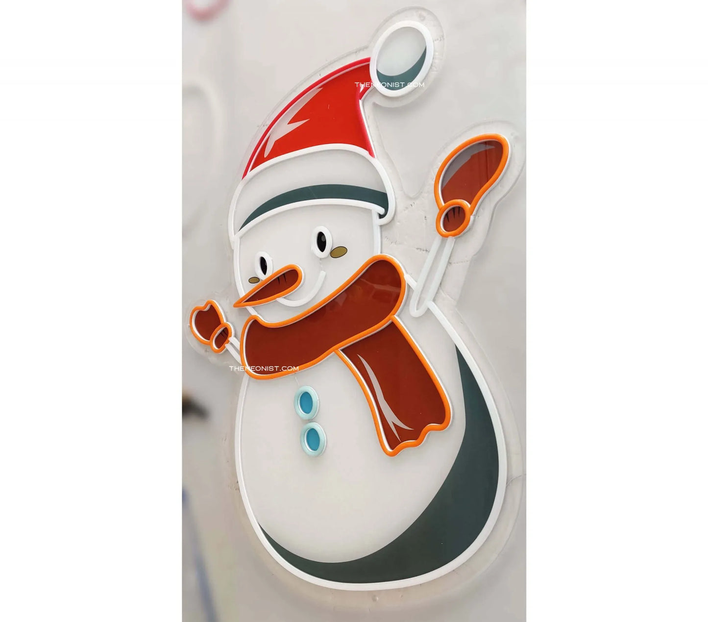 Premium Snowman Christmas Neon Sign for Party & Holiday Decorations - NeonTitle