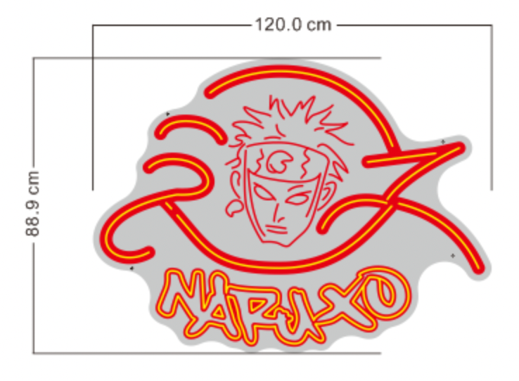 Naruto Neon Sign: The Perfect Addition to Your Room - Neon Signs for Room - NeonTitle