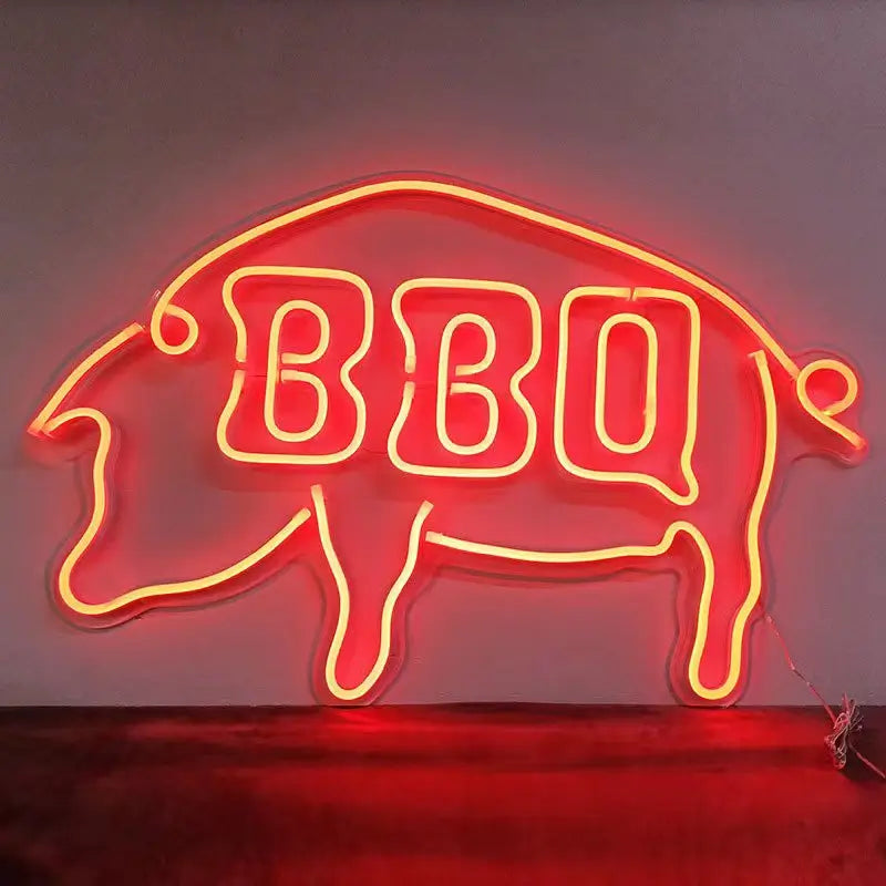barbecues neon sign - NeonTitle