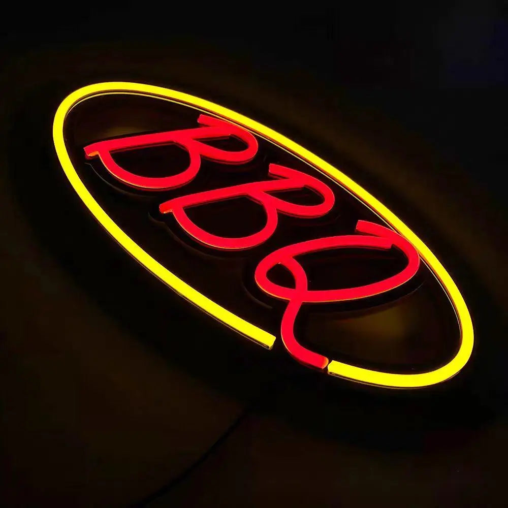 BBQ neon sign - NeonTitle