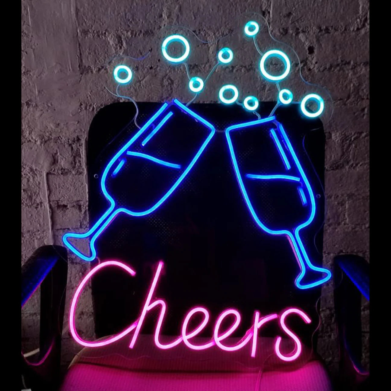 Cheers Neon Sign for Your Bar - NeonTitle