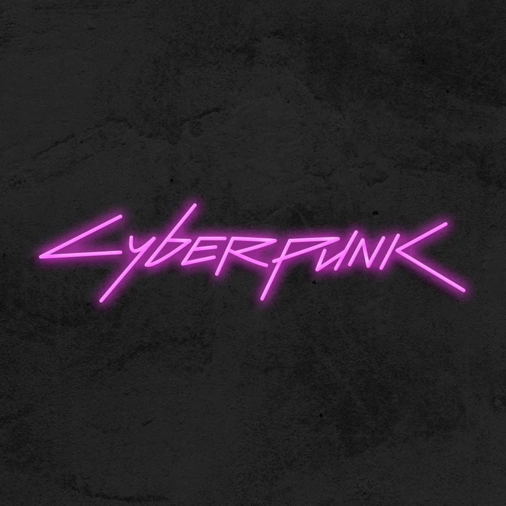 Cyberpunk Neon Signs for Business: Illuminate Your Workspace with Cutting-Edge Style - NeonTitle