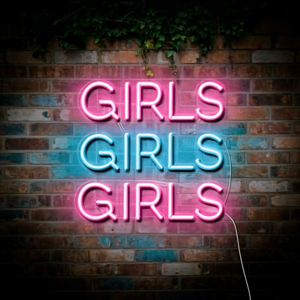 Discover Stunning Girls Girls Girls Neon Signs for Your Vibrant Bar - NeonTitle