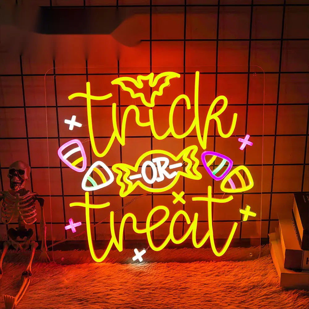 Halloween Neon Sign - NeonTitle
