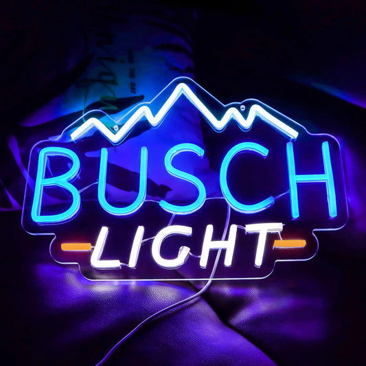 Your Bar with Busch Light Neon Signs | Buy Online Today - NeonTitle