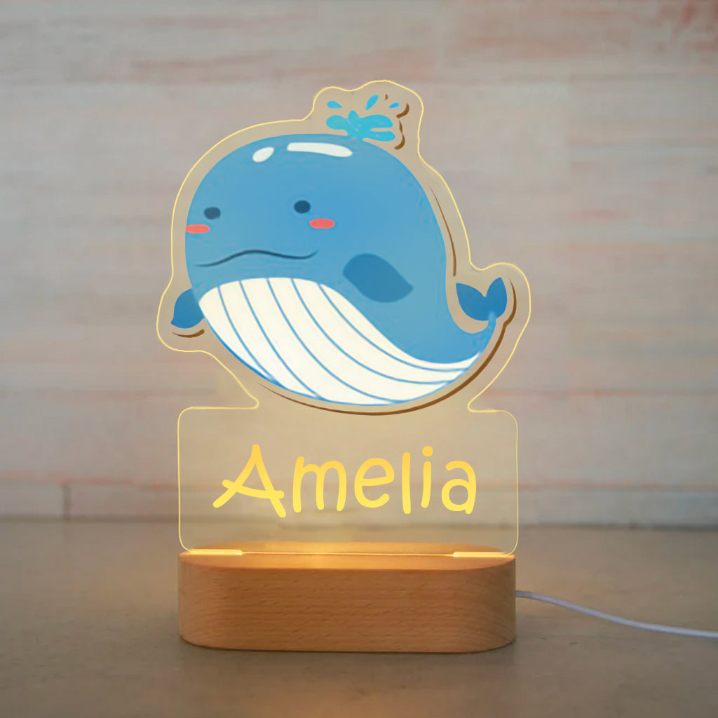 Personalized Bedroom Boys Girls Animal Theme Mood Lighting