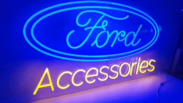 Authentic Ford Neon Sign - Illuminate Your Space with the Iconic Brand - NeonTitle