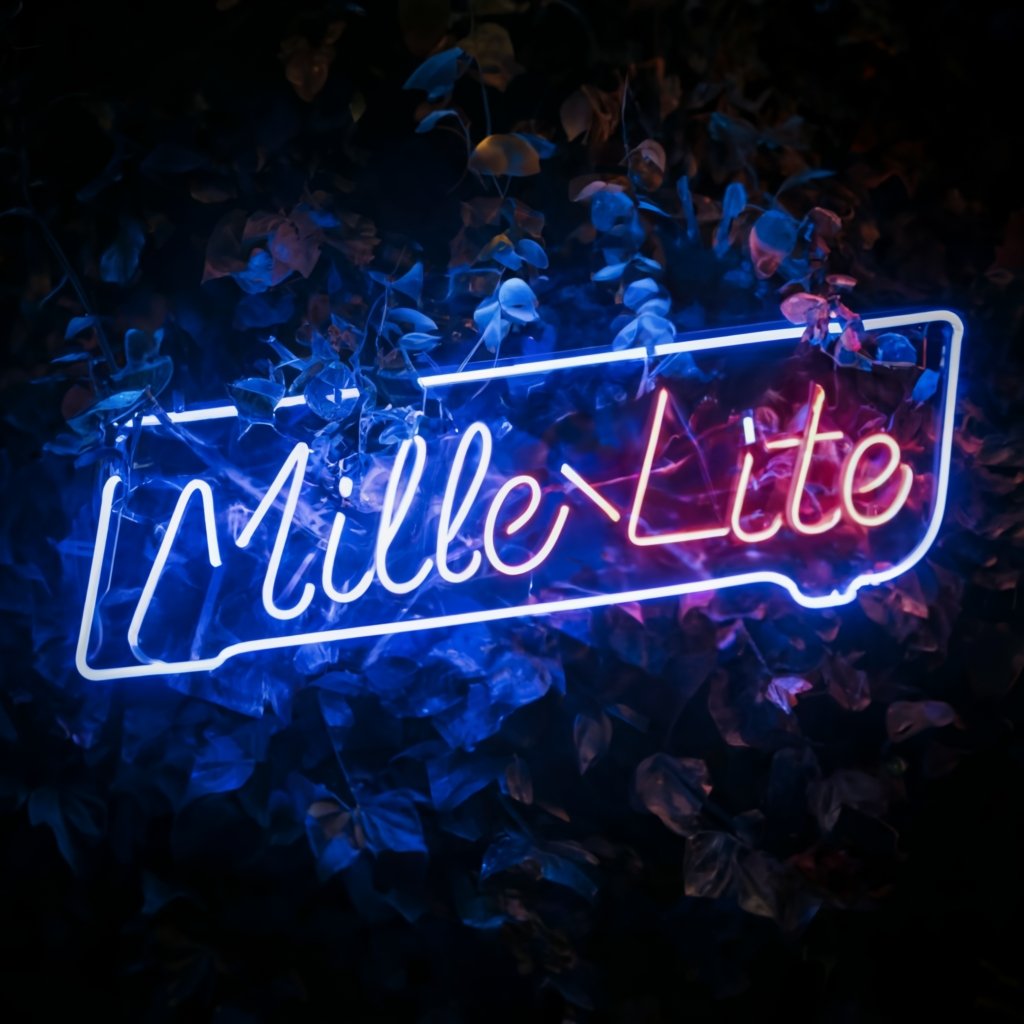Top-notch Miller Lite Neon Sign for Your Bar – Elevate the Ambience with Exquisite Craftsmanship - NeonTitle