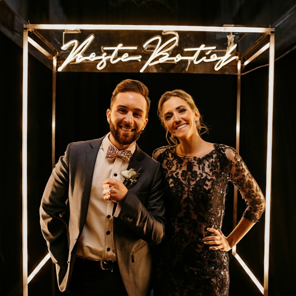 Professional Wedding Neon Sign for Photo Booth | Get the Perfect Ambiance - NeonTitle