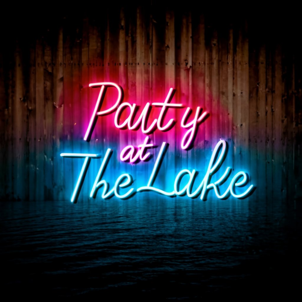 Ultimate Party at the Lake Neon Sign: Create an Unforgettable Party Atmosphere for your Party & Holiday - NeonTitle