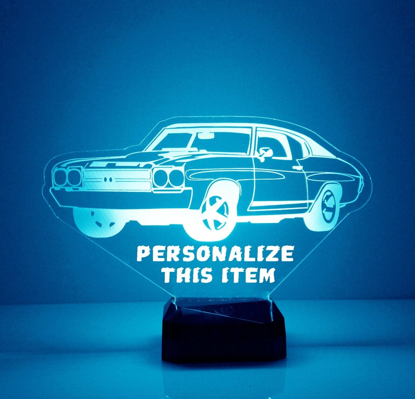 Personalized 7/16 Color Change Classic Car Night Lights For Boys Girls Bedroom Mood Lights III26