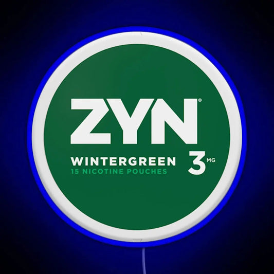 Zyn Wintergreen 3mg RGB neon sign - NeonTitle