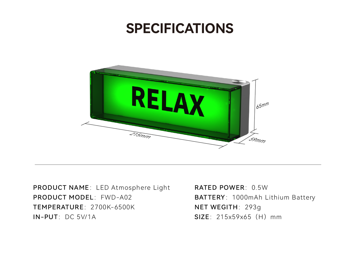Customize LED Desk Light