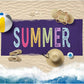 Personalized Beach Towels Rainbow Name