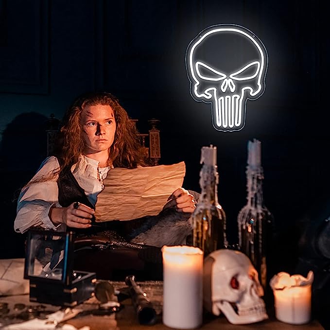 Get Your Bar Noticed with a Skull Neon Sign - Unique and Eye-Catching Decor IIV - NeonTitle
