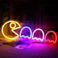 Pac Man Neon Signs for Room: Illuminate Your Space with Retro Gaming Delight - NeonTitle