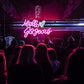 Hello Gorgeous Neon Sign for Business: Elevate Your Workspace with a Striking Statement Piece - NeonTitle