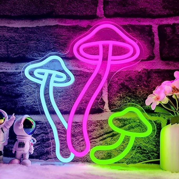 Explore the Mesmerizing Glow of Mushroom Neon Signs for Your Restaurant - NeonTitle