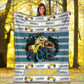 Custom Name Fleece Cartoon Blanket II07 - Truck