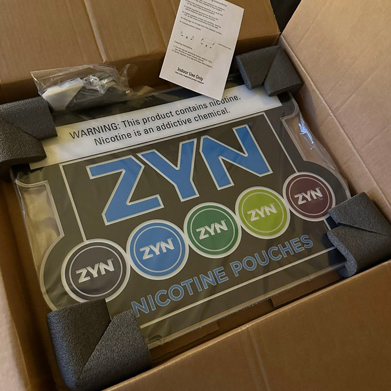 ZYN Rewards LED Sign Advertising light board