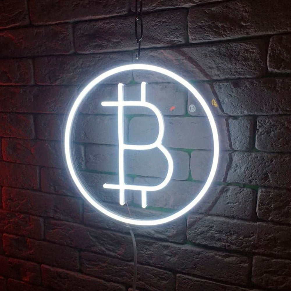 Bitcoin Neon sign