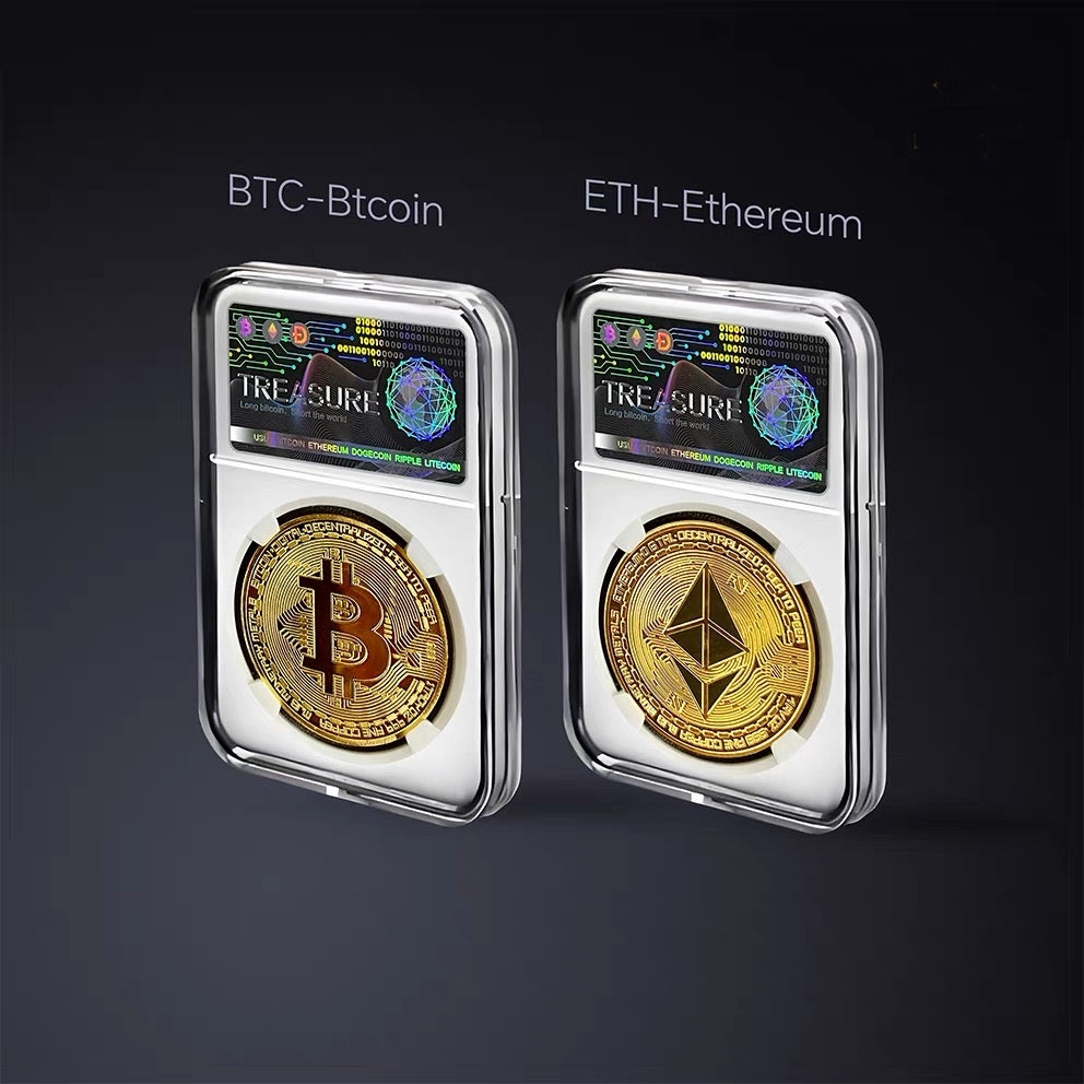 Bitcoin Commemorative Coin - A Solid Token of a Digital Age