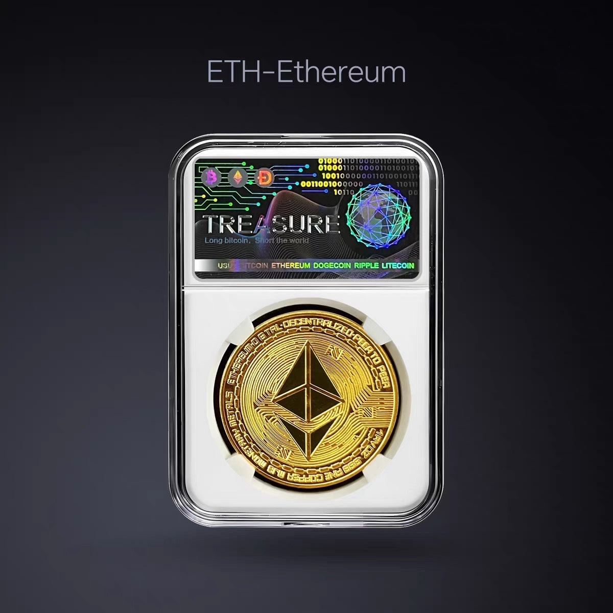 Bitcoin Commemorative Coin - A Solid Token of a Digital Age