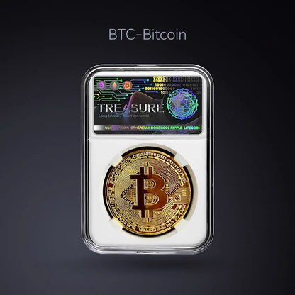 Bitcoin Commemorative Coin - A Solid Token of a Digital Age