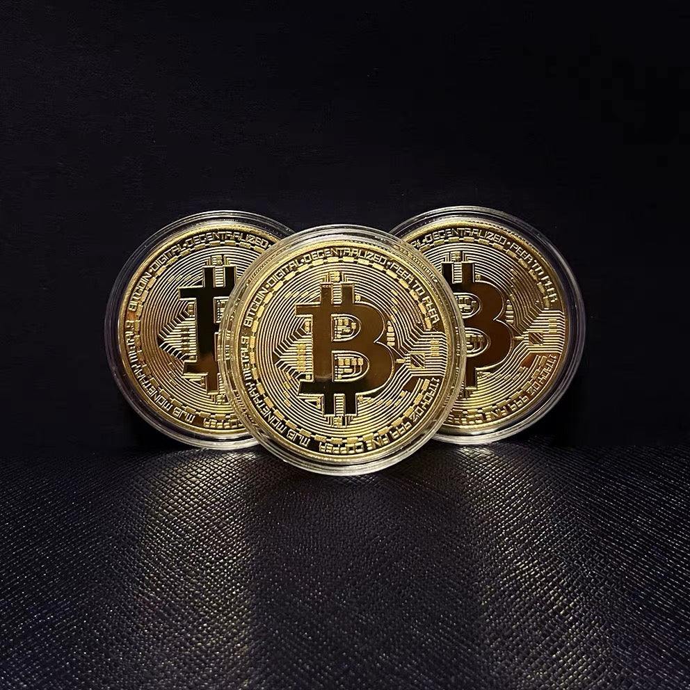 Bitcoin Commemorative Coin - A Solid Token of a Digital Age