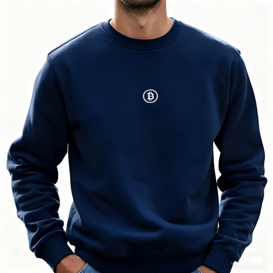 Embroidered Bitcoin Sweatshirt