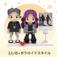 Customized Single Standing Figure and Pet Building Block Figure: Cow Cat